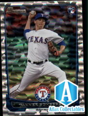 2012 (RANGERS) Bowman Draft Silver Ice #13 Tanner Scheppers